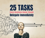 business owner shifting from overload to delegation for growth