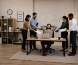 Founder delegating operational tasks to a remote virtual assistant team for business growth