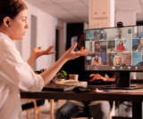 Entrepreneur scaling business successfully using delegation and remote team support without burnout