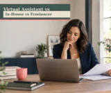 Virtual assistant vs in-house hire vs freelancer comparison for small business founders